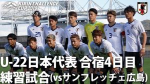 サンフレ対ｕ ２２日本代表 トレマでも勝つと嬉しい 次の 公式戦 も必勝じゃぞ ひろしまファンのスポーツ観戦記